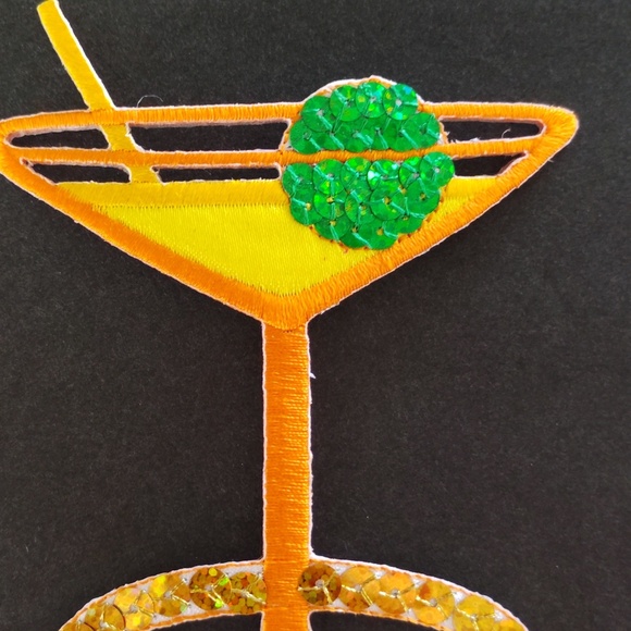 Sequined & Beaded Iron On Appliques Bundle of 3 - Picture 14 of 16